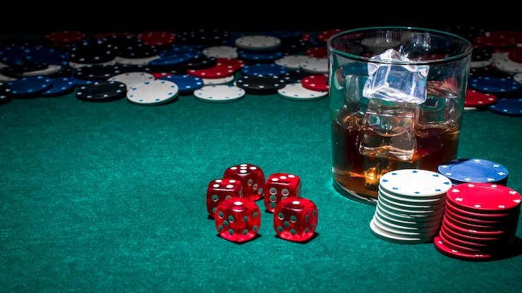 Tampilan meja Infinite Blackjack live di masehi4d dengan dealer profesional dan multiple pemain